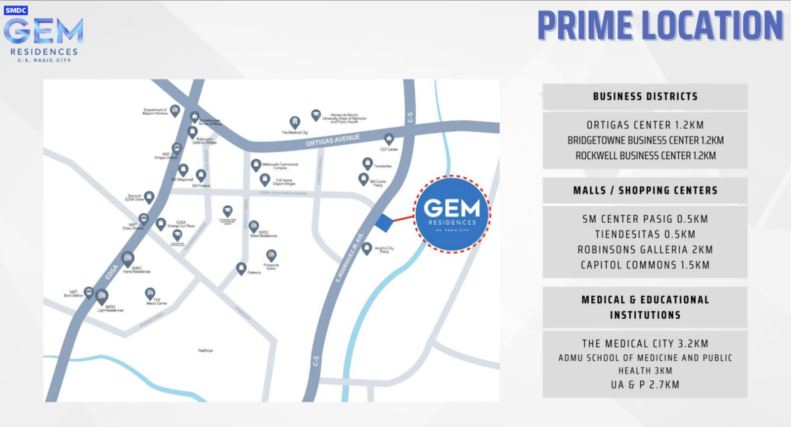 Gem Residences Property