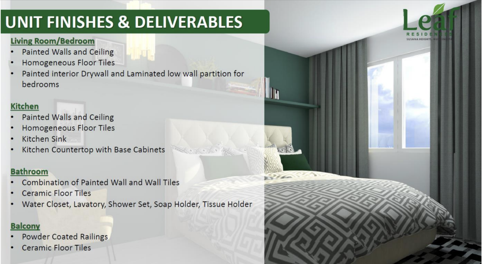 Leaf Residences Property